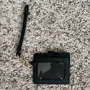 Michael Kors Black Wristlet Card Holder
